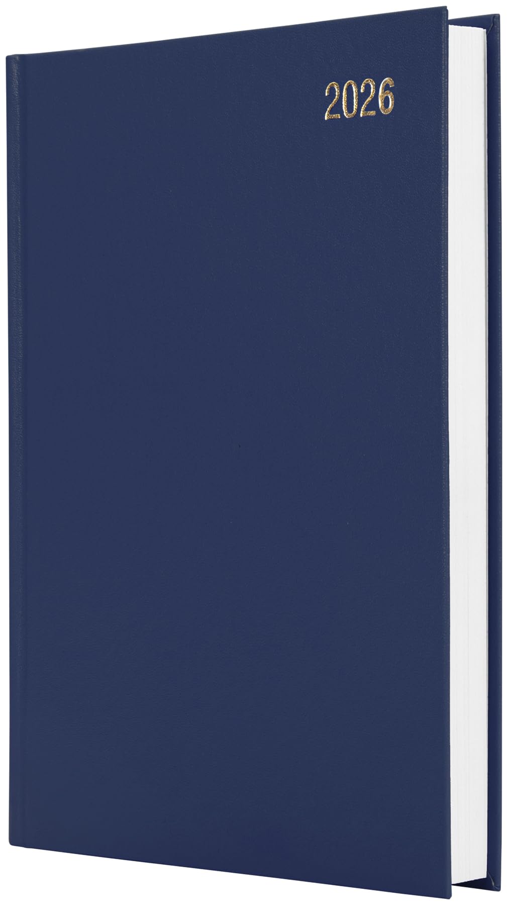 Star Note 2026 A5 Page a Day Diary Planner Daily Organiser - Navy