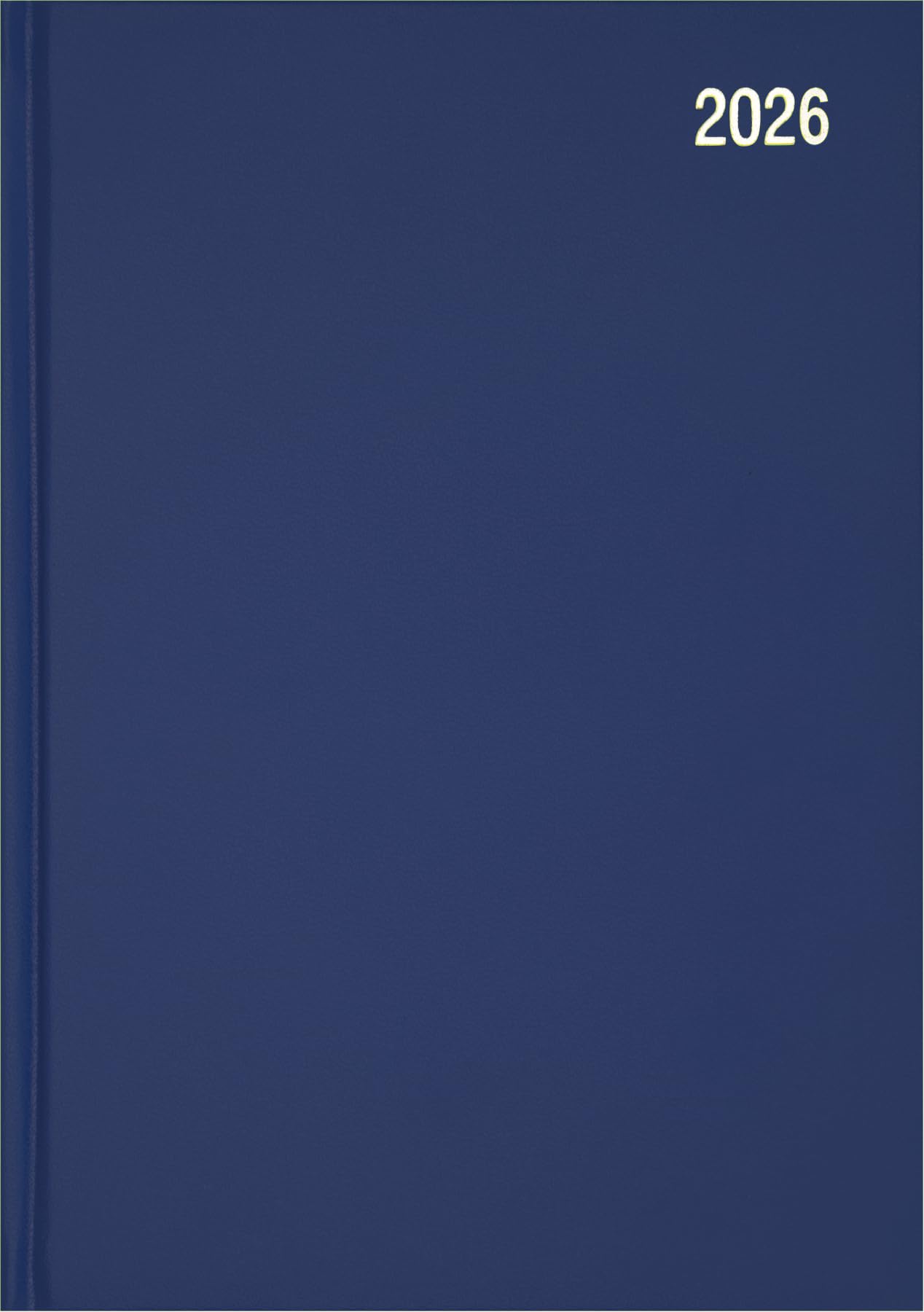 Star Note 2026 A5 Page a Day Diary Planner Daily Organiser - Navy